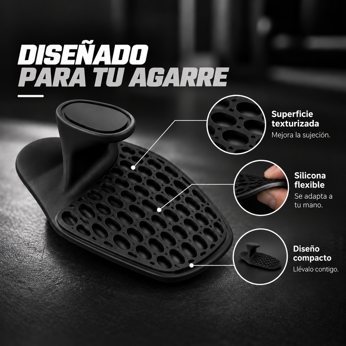 Empuñaduras de Agarre Antideslizante